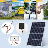 300W Solar Panel Kit Complete 12V Polycrystale USB Power Portable Outdoor Rechargeable Solars Cell Sola r Generator for Home