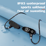 Bone Conduction Bluetooth 5.2 Headphone Sports Earphone Waterproof Wireless Hifi Headset 360°Surround Sound Ear-hook
