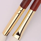 4pcs Rosewood eye brushes set high grade natural animal hair