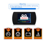 P12 HUD OBD2+GPS Dual System Smart Digital Meter Head Up Display Gauge Speed Fuel Read Fault Code Car Driving Computer