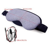 Temperature Control Heating Cotton Dry Compression USB Thermal Pad Care Steam Eye Mask