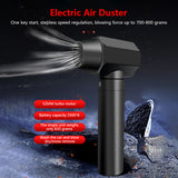 130000RPM Electric Mini Turbo Fan - Dust Removal Jet Dry Blower, Cordless Portable Handheld Compressed Air Duster
