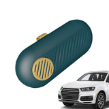 Glasses Case Visor Clip Sunglass Holder For Car Eyeglasses Storage Box Sunglasses Travel