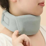 Portable Neck Brace Breathable Sponge Migraine Collar Relieve Pains Cervical Tilt Prevention Braces Fixed Anti-Slumping