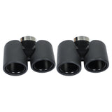 Quad Exhaust Tip Stainless Steel 4 Out Tailpipe Tip for Cars