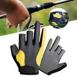 3 Cut Fingers Gloves Finger Protector for Kayaking Motorcycg Hiking