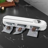 with 10Pcs Bags Automatic Household Food Seag One Touch Powerful Vacuum Sealer hine