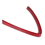Front Grill Protective Trim V Shape Real Carbon Fiber Durable Bumper Grill Cover for Car Styling
