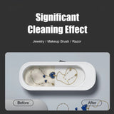 Household multifunctional cleaning hine mini ultrasonic portable denture jewelry cleaner