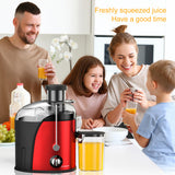 Electric Orange 400W Multifunction Juicer - Blender and Lemon Squeezer for Fruits and Vegetables. Kitchen Appliance with 110/220V