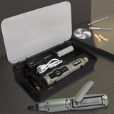 USB Cordless 3 Speed Mini For Jewelry Metal Glass Woodworking Engraving Pen Dremel Tools Wireless Electric Drill With Box