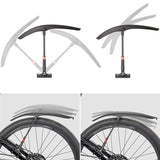 Bike Front Rear Fenders Wheel Protection Spare Parts Bicycle Mud Guards for Riding Fittings Accessories Road Bikes Outdoor