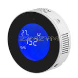 Tuya Wifi LPG Natural Alarm Combustible Gas Leak Detector LCD Display Smart Life App