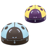 2 Pack Cute Kitchen Timer,Mechanical Kids,60 Minute Animal Timer For Cooking
