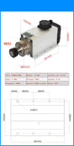 800W 1.5W 2.2KW 3.5KW 4.5KW 6KW CNC Spindle Motor 220V 380V Air Cooled Milg hine Z Axis Shaft ER20 ER25 ER32 Collet Chuck