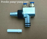 Experimental/Test Electrostatic Powder Coating Cup Hopper with powder Injector Paint Barrel spray painting equipment