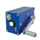 Portable Outdoor Emergency Survival Hand Generator 5V 12V USB Charger Lighting Rechargeable Home Appliances