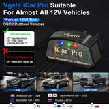 ELM327 V2.3 WIFI Bluetooth 4.0 ODB2 Car Scanner OBD 2 Diagnostic Tools Code Reader Ignition Tester Auto Accessories Universal