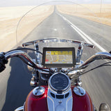 Waterproof GPS for Motorcycle, Vehicle GPS, Motorcycle Satellite Navigation System with Mount