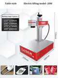 Portable Fiber Laser Marking Stainless Steel nameplate UV metal Engraving Carving hine