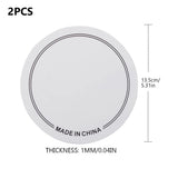 k Single Pedal Patches Wear-resistant Stickers Self-Adhesive Drumhead Patch Protectors 4.3 Inch Drum Protective Pad