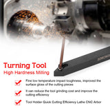 8mm 10mm 12mm 16mm Shank Holder Boring Bar Tool Lathe Cutter CNC Metal Turning Rod Holders and Inserts