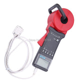 ETCR2100E+ 0.01-1200ohm Digital Earth Resistance Measurement Tester Of RS232 Interface 0-20.0A Current Meter