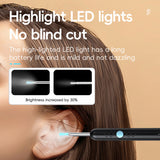 Cleaner with Camera HD Stic Otoscope Endoscope Wax Removal Tool Earpick Ear Cleaning Set