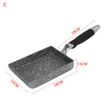 Japanese-Style Corn Cake Frying Pan Omelette Frying Pan Tamagoyaki Omelette Non-Stick Pan Home Frying Pot Kitchen Cooking Tools