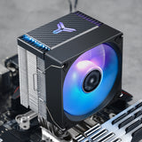 CPU Radiator ARGB 4 Heat Pipe 9cm Cooler Fan PWM Temperature Control Computer Accessories for INTEL LGA 1700 1200115X AM4
