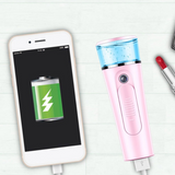 Home Portable Mini Nano Facial Moisture Spray Electric Facial Humidification Refill Moisturizing Water Steamer