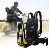 Adjustable Safety Belt Child Reflective Rear Seat Grab Handle Strap Motorcycle Breathable Harness Anti-Drop