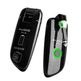 SWIFF WS-50 UHF Digital Guitar Wireless System - Transmitter + Receiver, 50M Transmission Range, Built-in Rechargeable Battery