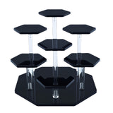7th Floor Acrylic Figures, Collectibles, and Jewelry Exhibitor - Decorative Art Style Organizer