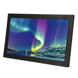 18.5 Inch HD Digital Photo Frame Multi Functions Digital Picture Frame Black with Remote Control 100?240V EU Plug