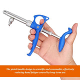 2ml Animal Continuous Syringe Veterinary Chicken Automatic Vaccine Syringe Animal Injection Dosing Device 0.75ml/1ml/2ml
