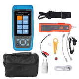 OTDR Optical Time Domain Reflectometer 1310nm Fiber Optic Tester 24dB Power Meter Breakpoint Attenuation Test 100240VAC EU Plug