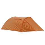 (Orange) Waterproof Family Camping Tent  3 Person Light Weight Double Layer 1 Bedroom One Living Room