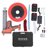 Electric Grease Gun 12000PSI 20000RPM Battery Powered Cordless Automatic Grease Gun Kit 100240V EU Plug
