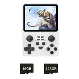 New Rgb20s 3.5-inch Ips Hd 16gb+128gb Built-in 25000+games Retro Open-source System Game Console (