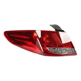 Tail Light Assembly 9671332180 PC ABS Rear Brake Light Housing Replacement for Peugeot 408 2010?2014