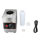 Sauce Warmer 650ML 160W Rapid Heating Precise Temp Control Chocolate Jam Heat Preservation Machine UK Plug 220V