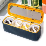 (2pcs)Creative Multifunctional Storage Thickened New Home Combination Set Seasoning Box
