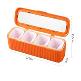 (2pcs)Creative Multifunctional Storage Thickened New Home Combination Set Seasoning Box