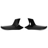 1 Pair Front Bumper Side Splitter Aerodynamic Front Bumper Lip Splitter Canard for F90 M5 20182020 Glossy Black