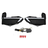 LED Daytime Running Light Turn Signal Lamps White Amber 4555LM 50008000k Replacement for Nissan XTrail Rogue 2017UP