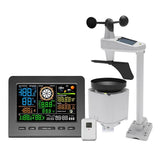 Wi-Fi Weather Station with Remote Monitoring Display Wind Speed Weather Temperature Humidity Data A