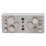 14pcs Disc Cutter Set Jewelry Making Punch Die Disc Set Hole Cutting Punching Jewelry
