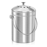 Compost Bucket For Kitchen Countertop13 Gallon Stainless Steel
