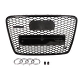 Bumper Grille,For RSQ7 Style Front Hood Grill Hex Mesh Honeycomb Grill Ultimate Reliability